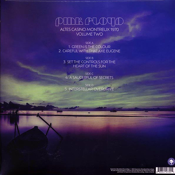 Pink Floyd - Altes Casino Montreux 1970 Volume 2 (ltd. ed.) (2xLP) (LP) - PureSound Records