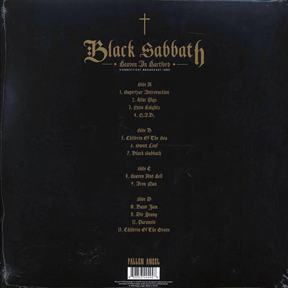 Black Sabbath - Heaven In Hartford: Connecticut Broadcast 1980 (ltd. ed.) (2xLP) (LP) - PureSound Records