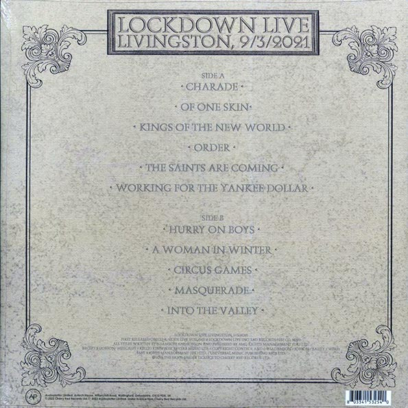 Skids - Lockdown Live: Livingston, 9/3/2021 (ltd. ed.) (LP)