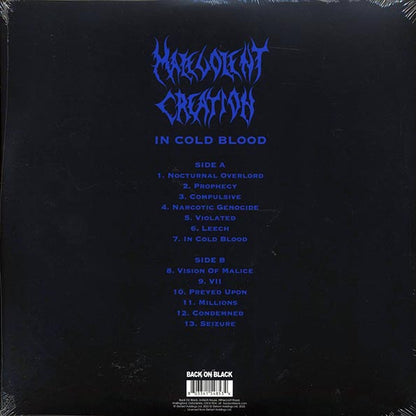 Malevolent Creation - In Cold Blood (ltd. ed.) (LP) - PureSound Records