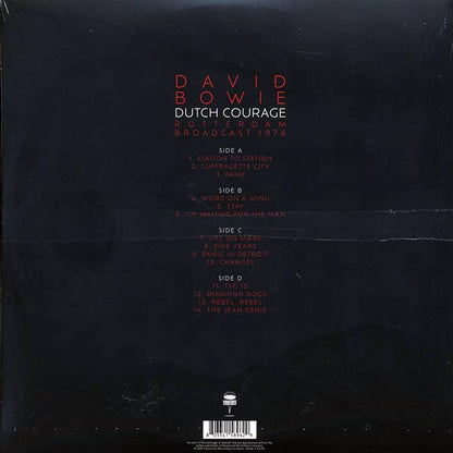 David Bowie - Dutch Courage: Rotterdam Broadcast 1976 (LP) - PureSound Records