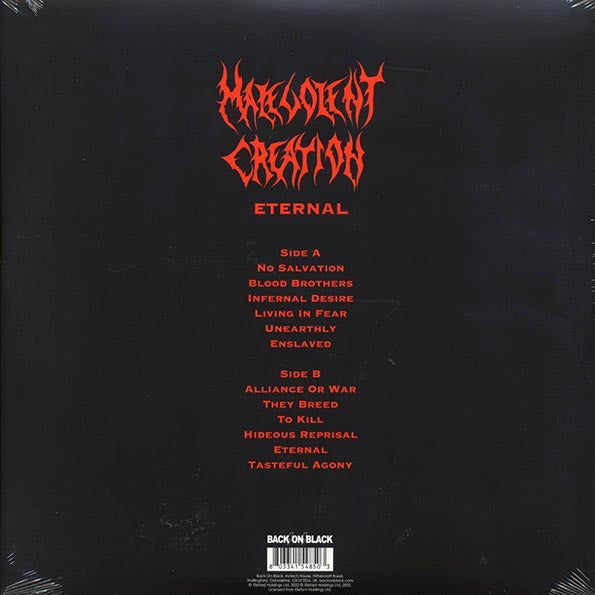 Malevolent Creation - Eternal (ltd. ed.) (LP) - PureSound Records