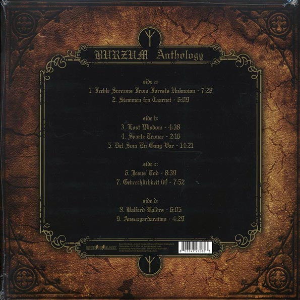 Burzum - Anthology (ltd. ed.) (2xLP) (LP) - PureSound Records