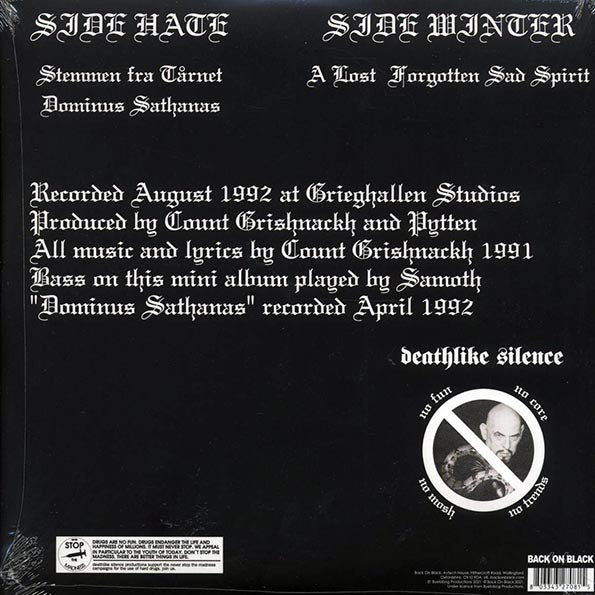 Burzum - Aske (ltd. ed.) (LP) - PureSound Records