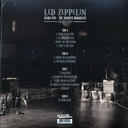 Led Zeppelin - Osaka 1971 Volume 2: The Japanese Broadcast (LP) - PureSound Records