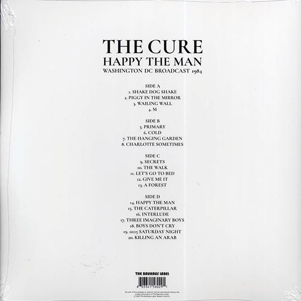 The Cure - Happy The Man: Washington DC Broadcast 1984 (LP)