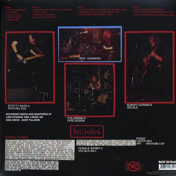 Hellbastard - Heading For Internal Darkness (ltd. ed.) (2xLP) (LP) - PureSound Records