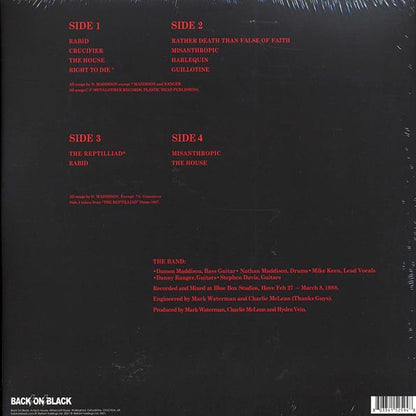 Hydra Vein - Rather Death Than False Of Faith (ltd. ed.) (2xLP) (LP) - PureSound Records