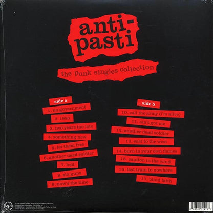 Anti-Pasti - The Punk Singles Collection (ltd. ed.) (LP) - PureSound Records