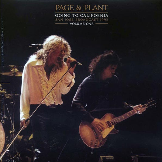 Jimmy Page, Robert Plant - Page & Plant Going To California Volume 1: San Jose Broadcast 1995 (ltd. ed.) (2xLP) (LP) - PureSound Records