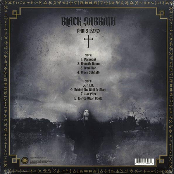 Black Sabbath - Paris 1970 (LP) - PureSound Records