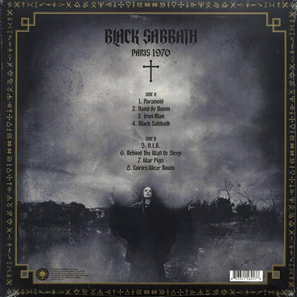 Black Sabbath - Paris 1970 (LP) - PureSound Records