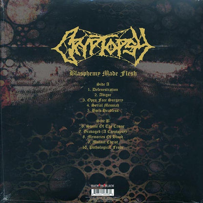 Cryptopsy - Blasphemy Made Flesh (ltd. ed.) (LP) - PureSound Records