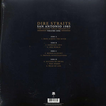 Dire Straits - San Antonio 1985 Volume 1: The Classic Texas Broadcast (LP) - PureSound Records