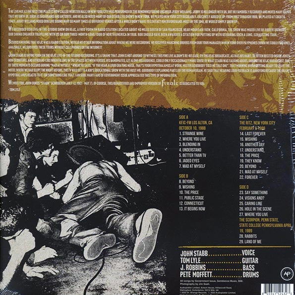 Government Issue - Finale (ltd. ed.) (2xLP) (LP) - PureSound Records
