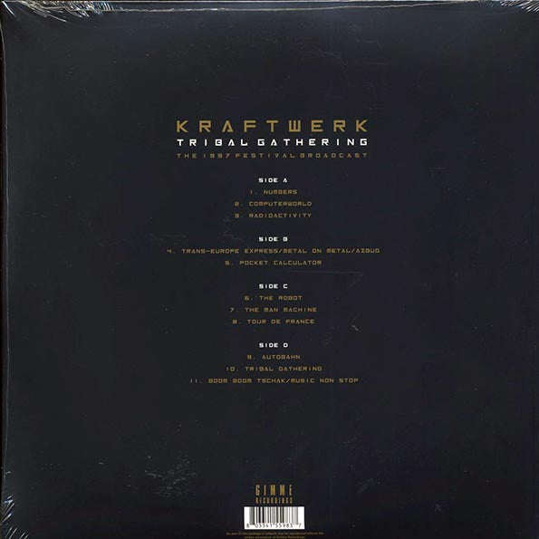 Kraftwerk - Tribal Gathering: The 1997 Festival Broadcast (ltd. ed.) (2xLP) (LP) - PureSound Records