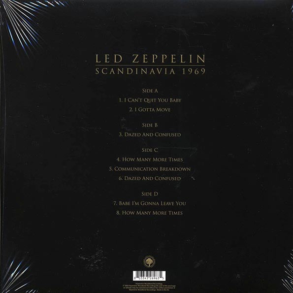 Led Zeppelin - Scandinavia 1969 (LP) - PureSound Records