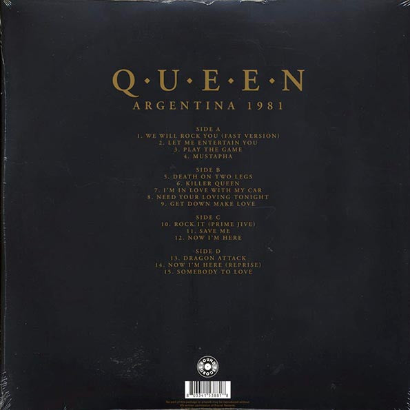 Queen - Argentina 1981 Volume 1: The Complete Buenos Aires Broadcast (LP) - PureSound Records