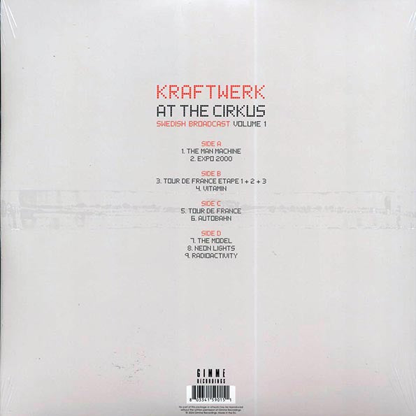 Kraftwerk - At The Cirkus Volume 1: Swedish Broadcast (ltd. ed.) (2xLP) (LP) - PureSound Records