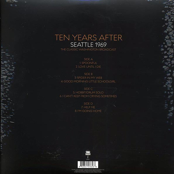 Ten Years After - Seattle 1969: The Classic Washington Broadcast (LP)