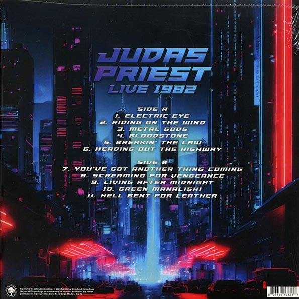 Judas Priest - Live 1982 (LP) - PureSound Records