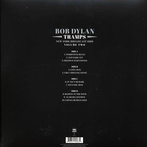 Bob Dylan - Tramps Volume 2: New York Broadcast 1999 (LP) - PureSound Records