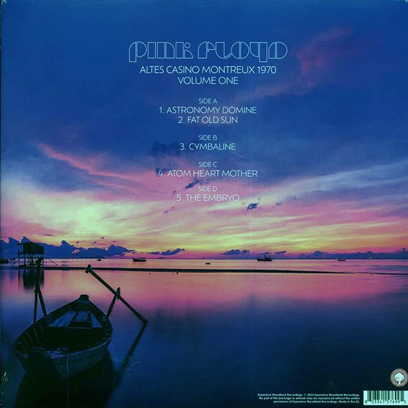 Pink Floyd - Altes Casino Montreux 1970 Volume 1 (ltd. ed.) (2xLP) (LP) - PureSound Records