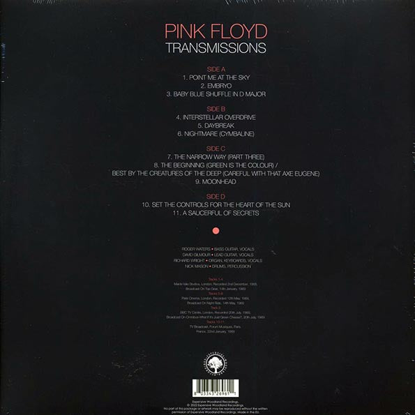 Pink Floyd - Transmissions (LP) - PureSound Records