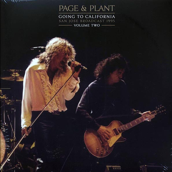 Jimmy Page, Robert Plant - Page & Plant Going To California Volume 2: San Jose Broadcast 1995 (ltd. ed.) (2xLP) (LP) - PureSound Records