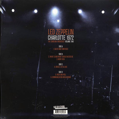 Led Zeppelin - Charlotte 1972 Volume 2: The Carolina Broadcast (ltd. ed.) (2xLP) (LP) - PureSound Records