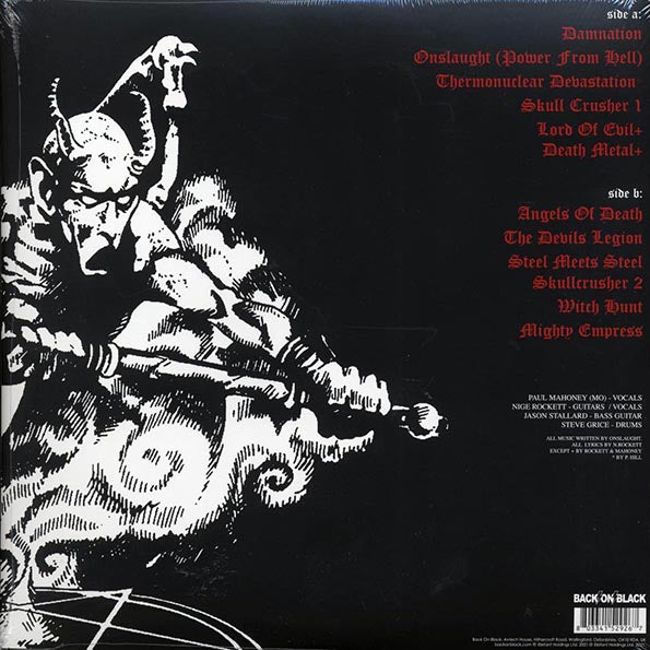 Onslaught - Power From Hell (ltd. ed.) (LP) - PureSound Records