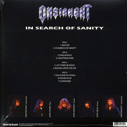 Onslaught - In Search Of Sanity (ltd. ed.) (2xLP) (LP) - PureSound Records