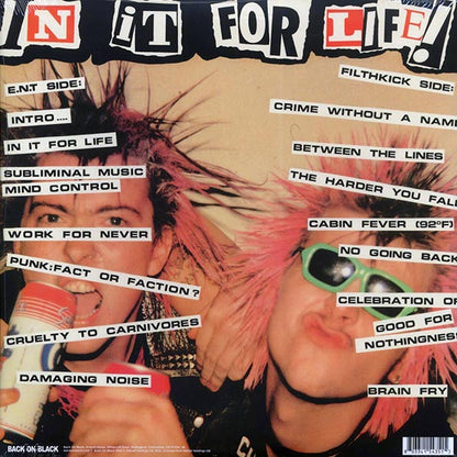 Extreme Noise Terror, Filthkick - In It For Life (ltd. ed.) (LP) - PureSound Records