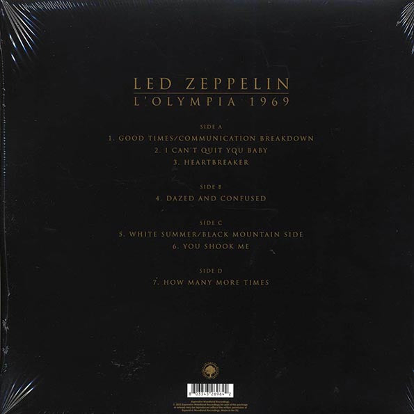 Led Zeppelin - L'Olympia 1969 (LP) - PureSound Records