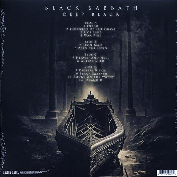 Black Sabbath - Deep Black: Live At Centrum, Worcester, MA, USA, November 4th 1983 (LP) - PureSound Records