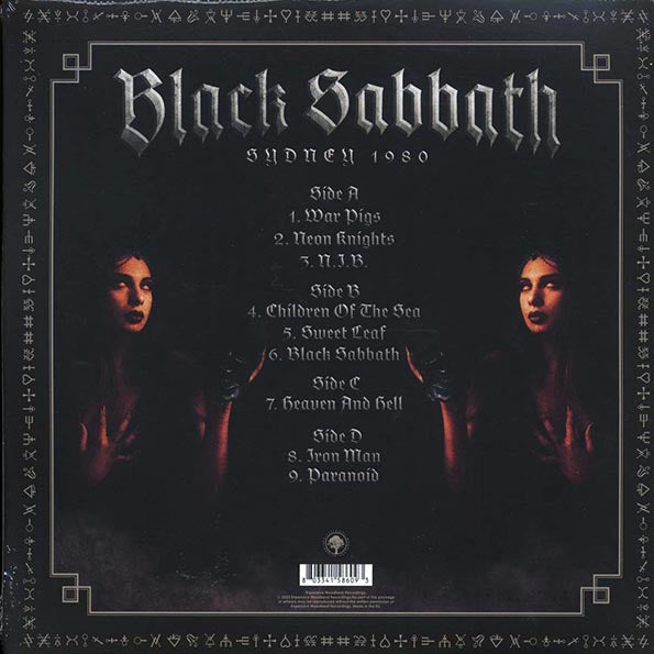 Black Sabbath - Sydney 1980 (LP) - PureSound Records