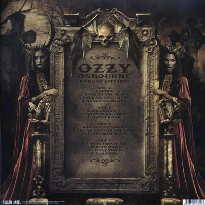 Ozzy Osbourne - Kansas City 1986: The Classic Missouri Broadcast (ltd. ed.) (2xLP) (LP) - PureSound Records