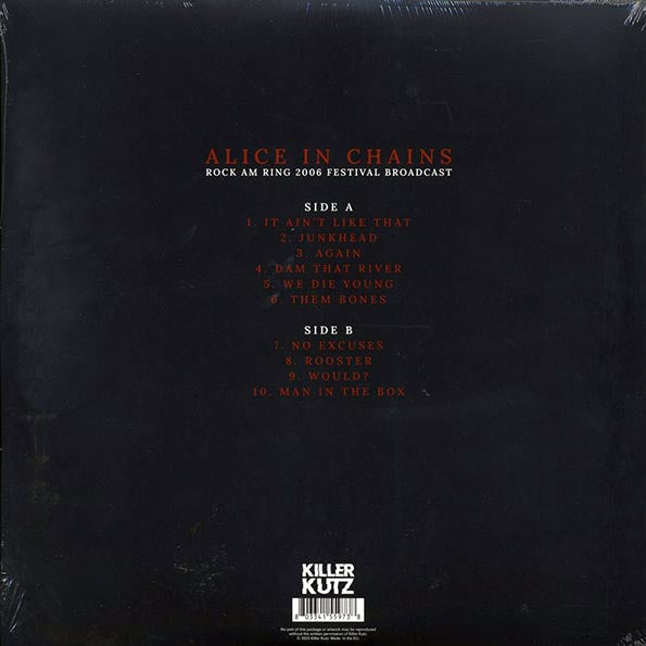 Alice In Chains - Rock AM Ring 2006 Festival Broadcast (ltd. ed.) (LP) - PureSound Records