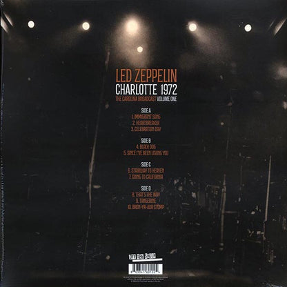 Led Zeppelin - Charlotte 1972 Volume 1: The Carolina Broadcast (ltd. ed.) (2xLP) (LP) - PureSound Records