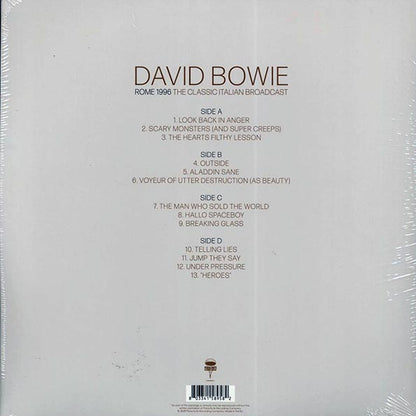 David Bowie - Rome 1996: The Classic Italian Broadcast (ltd. ed.) (2xLP) (LP) - PureSound Records