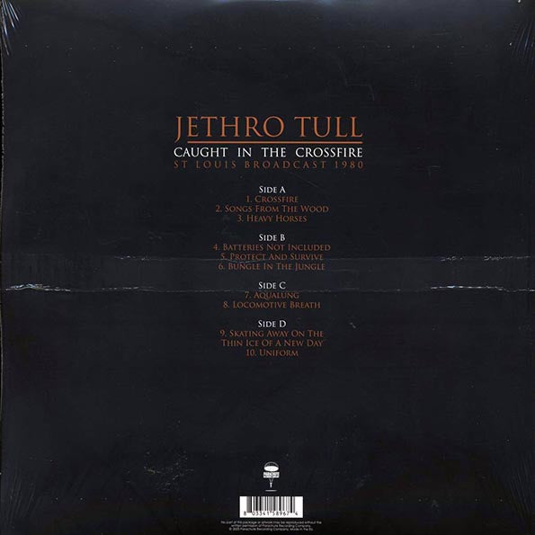 Jethro Tull - Caught In The Crossfire: St. Louis Broadcast 1980 (LP) - PureSound Records
