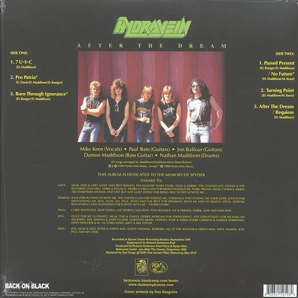 Hydravein - After The Dream (ltd. ed.) (LP) - PureSound Records