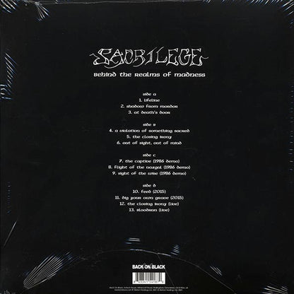 Sacrilege - Behind The Realms Of Madness (ltd. ed.) (2xLP) (LP)