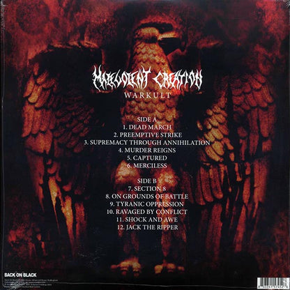 Malevolent Creation - Warkult (ltd. ed.) (LP) - PureSound Records