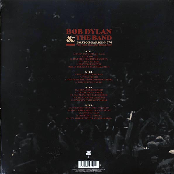 Bob Dylan & The Band - Boston Garden 1974: The New England Broadcast (LP) - PureSound Records