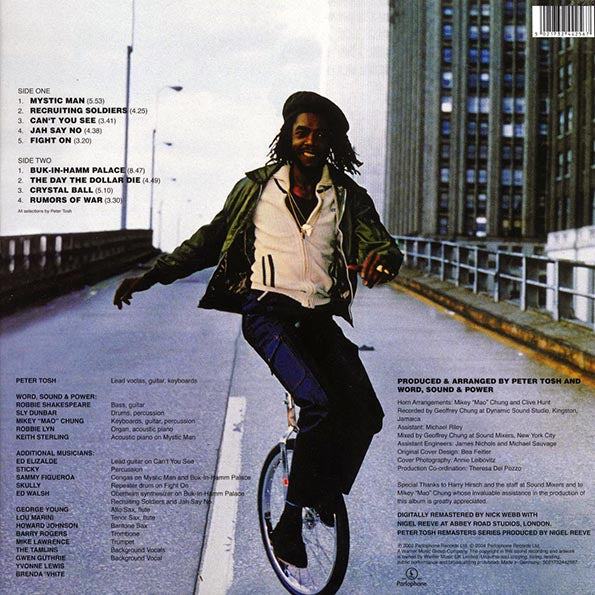 Peter Tosh - Mystic Man (ltd. ed.) (green vinyl) (LP) - PureSound Records