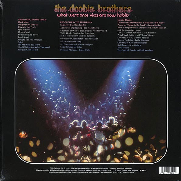 The Doobie Brothers - What Were Once Vices Are Now Habits (50th Anniv. Ed.) (remastered) (LP)