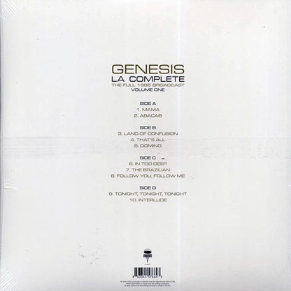 Genesis - LA Complete Volume 1: The Full 1986 Broadcast (LP) - PureSound Records