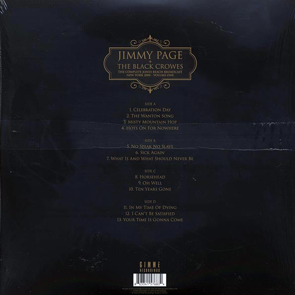 Jimmy Page, The Black Crowes - New York 2000 Volume 1: The Complete Jones Beach Broadcast (LP) - PureSound Records