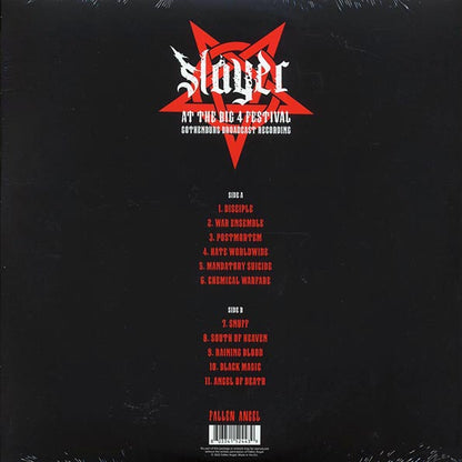 Slayer - At The Big 4 Festival: Gothenburg Broadcast Recording (LP)